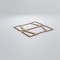 Ekena Millwork Medium Greeley Decorative Fretwork Wood Wall Panels, Hickory, 15 3/8"W x 15 3/8"H x 3/8"T WALW16X16X0375GLYHI - alternate 5